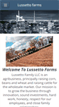 Mobile Screenshot of lussettofarms.com